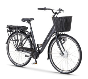 TWS elcykel Priority Satinsvart