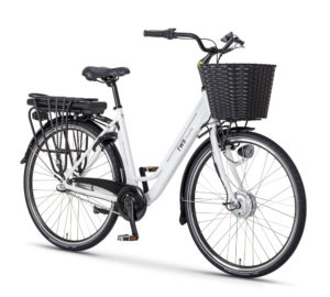 TWS elcykel Priority Vit